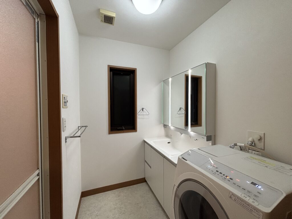 洗面所リフォーム完成