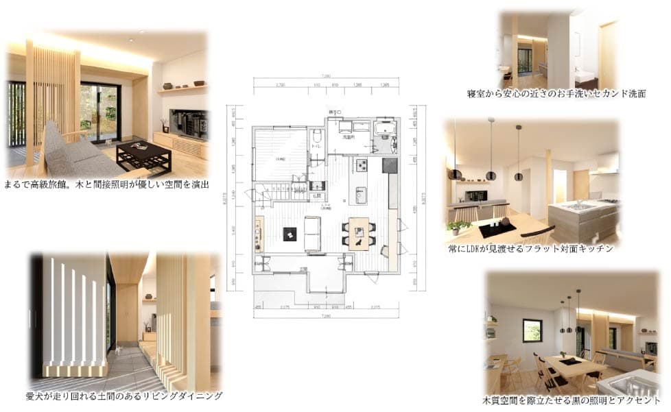 リノベーション後の間取り図・モデル